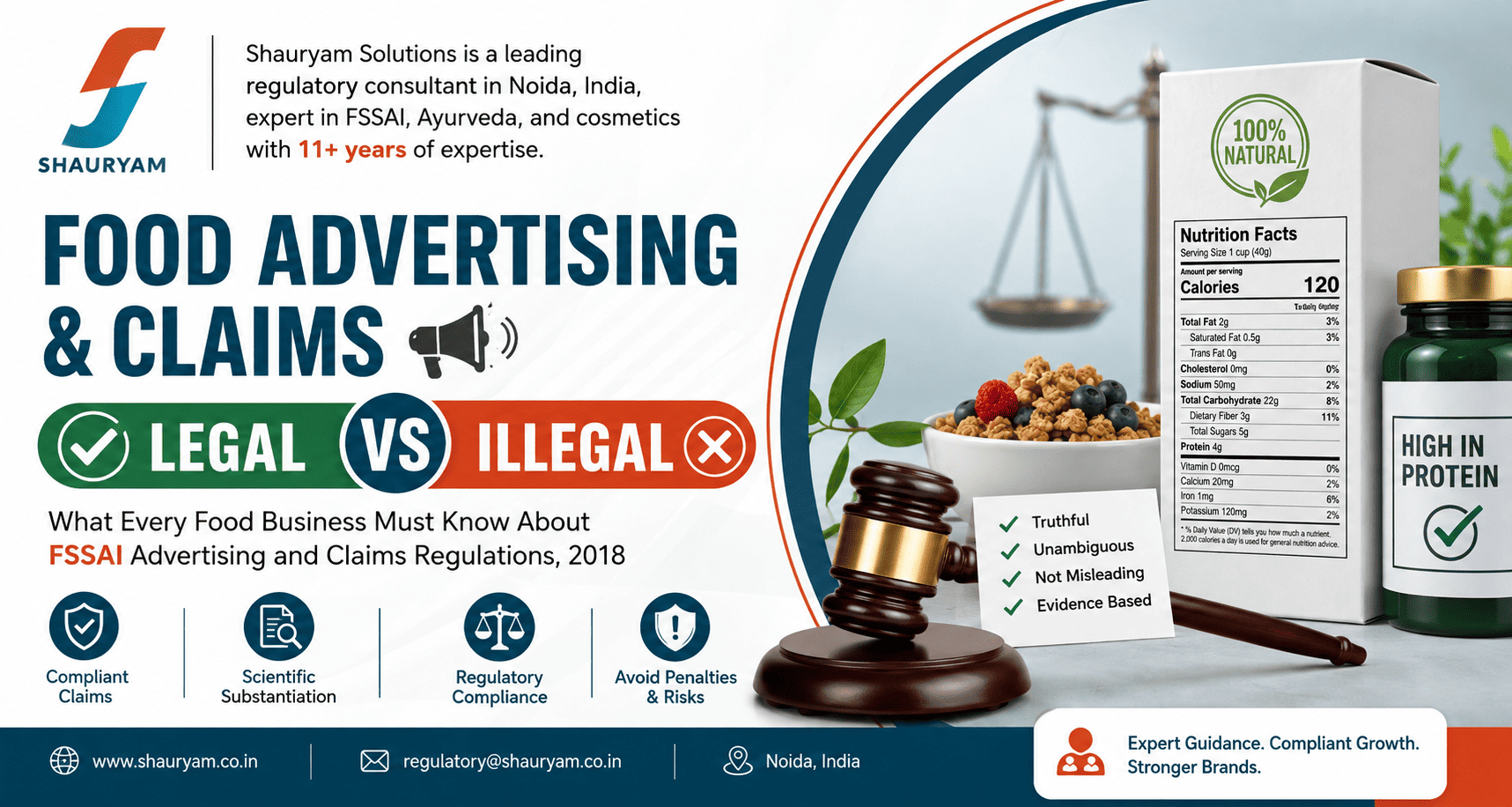 You are currently viewing Food Advertising & Claims in India: What Is Compliant and What Can Put Your Brand at Risk?